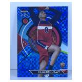 Bilal Coulibaly Blue Checkerboard Refractor #87
