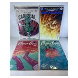 4PC COMIC BOOKS