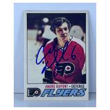 1977-78 Topps Andrï¿½ Dupont with autograph