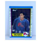 Joe Sakic 1989-90 Topps #113 rookie card