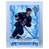 UD Ice #120 Matias Maccelli Rookie