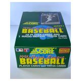 1991 Score Baseball Series 1 trading cards