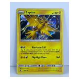 Zapdos 24/68 Hidden Fates Rare Holo Pokemon Card