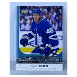 Calle Rosen YG RC 2017-18 Upper Deck #216 Rookie