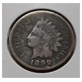 INDIAN HEAD CENT-1899-P