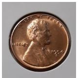 UNC WHEAT CENT- 1954-S