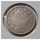 LIBERTY ( V ) NICKEL-1907-P