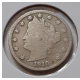 LIBERTY ( V ) NICKEL-1910-P