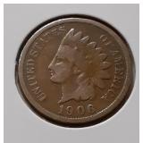 INDIAN HEAD CENT-1906-P