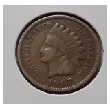 INDIAN HEAD CENT-1907-P
