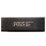 BLACK PCGS STORAGE BOX HOLDS 20 PCGS COIN SLABS