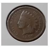 INDIAN HEAD CENT-1890-P