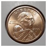 UNC SACAGAWEA DOLLAR-2000-P