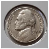 JEFFERSON NICKEL- 1956-P