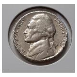 JEFFERSON NICKEL- 1957-D