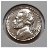 UNC JEFFERSON NICKEL-1968-D