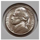 UNC JEFFERSON NICKEL-1961-P