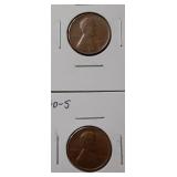 WHEAT CENTS- 1940-P 1940-S