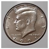KENNEDY HALF DOLLAR  -1991-P