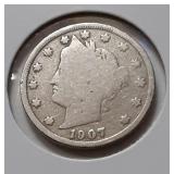 LIBERTY ( V ) NICKEL-1907-P