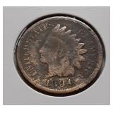 INDIAN HEAD CENT-1894-P