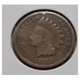 INDIAN HEAD CENT-1887-P
