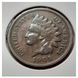 INDIAN HEAD CENT-1909-P