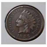 INDIAN HEAD CENT-1905-P