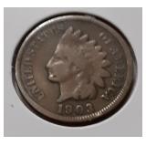 INDIAN HEAD CENT-1903-P