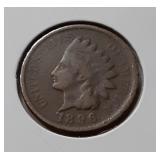INDIAN HEAD CENT-1896-P