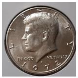 KENNEDY HALF DOLLAR  -1972-D