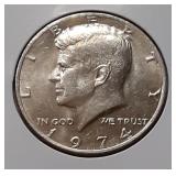 KENNEDY HALF DOLLAR  -1974-P