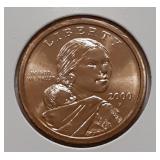 UNC SACAGAWEA DOLLAR-2000-P