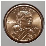 UNC SACAGAWEA DOLLAR-2003-D