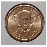 UNC MARTIN VAN BUREN DOLLAR-2008-P