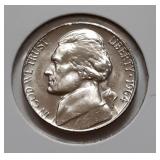 UNC JEFFERSON NICKEL-1964-D