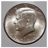 UNC KENNEDY HALF DOLLAR  - 2024-P