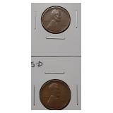 WHEAT CENTS- 1935-P 1935-D