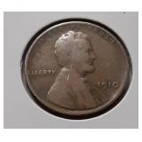 WHEAT CENT- 1910-P