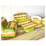 VTG 1970 PUFF ï¿½n PLAY INFLATABLE DOLL FURNITURE