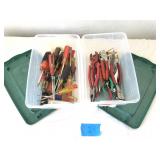 TOOLS, Screwdrivers, Pliers and Bins