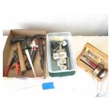 TOOLS, Hammers, Measuring Tapes, Exacto Knife Set
