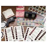 VIEW-MASTER w/ slides, TRU-VUE w/ slides, TOY GUN