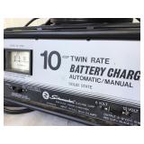 BATTERY CHARGER and VOLTMETER