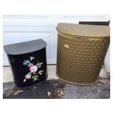 MID-CENTURY CLOTHES HAMPERS