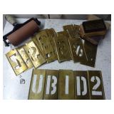 SCREEN PRINTING STENCILS, ROLLER and BRUSHES