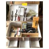 TOOL CHEST w/ saws, planers, rivet tool kits