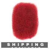 Afro Kinky Bulk Human Hair, Red, Braiding 10'