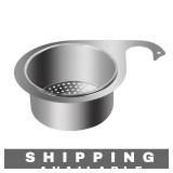 Stainless Steel Swan-Shaped Sink Drain Basket