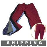 Lot of 5 Womenï¿½s Leggings Assorted Colors Size 3XL